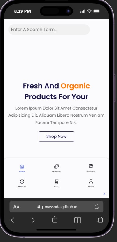 Agribusiness project screenshot