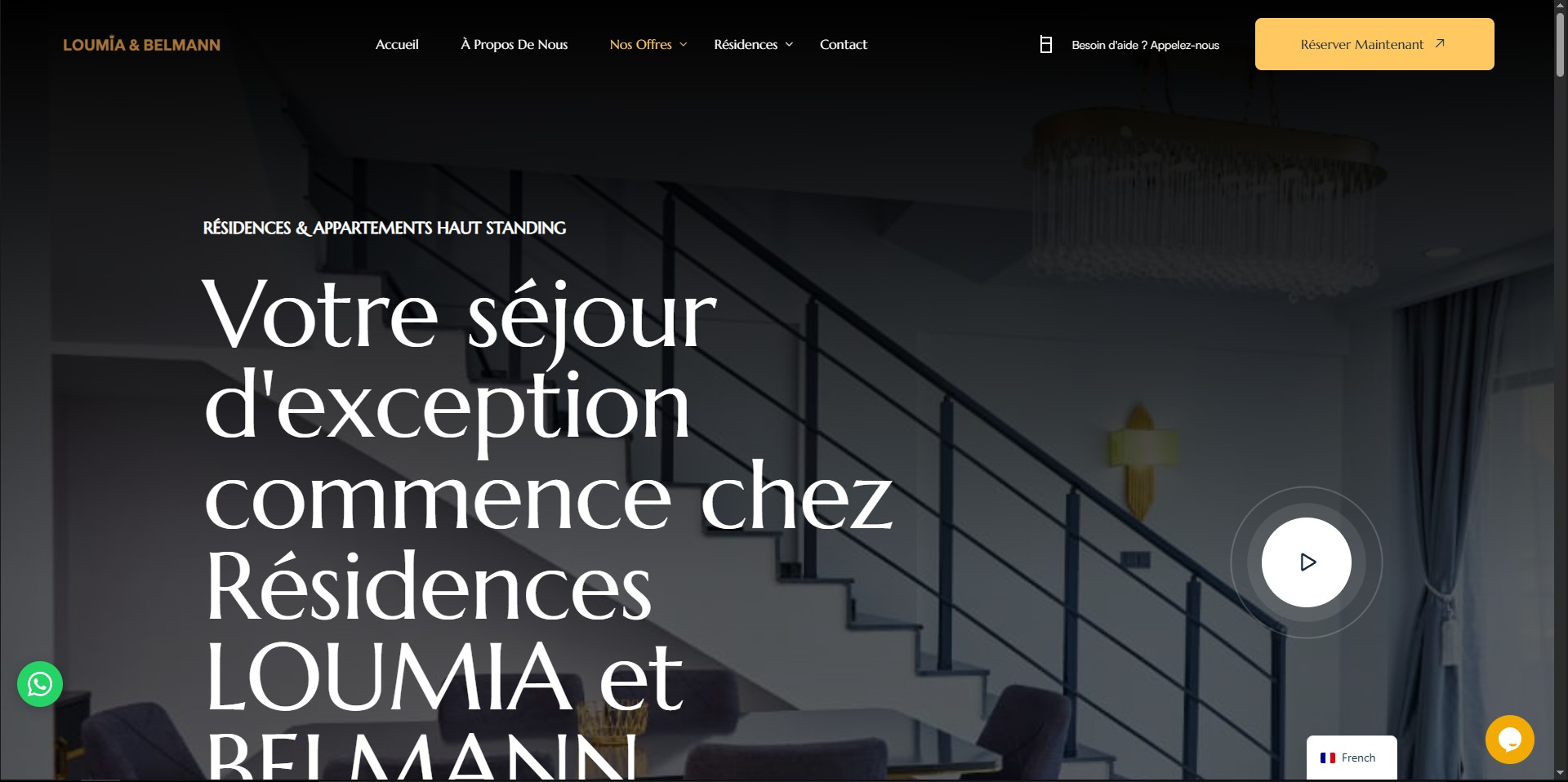 Residences Loumia project screenshot