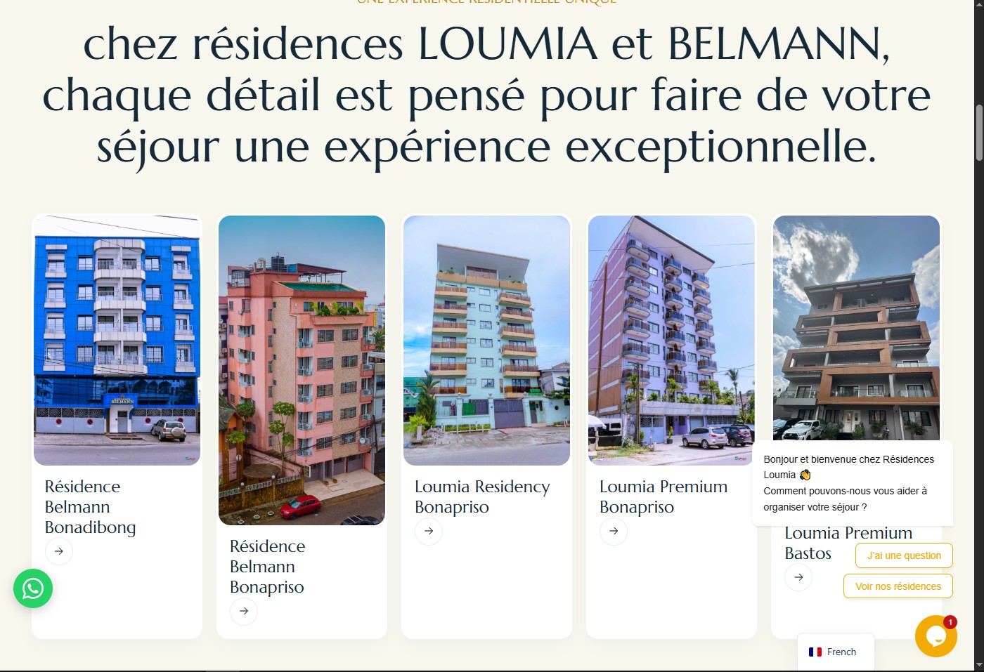 Residences Loumia — residence listings